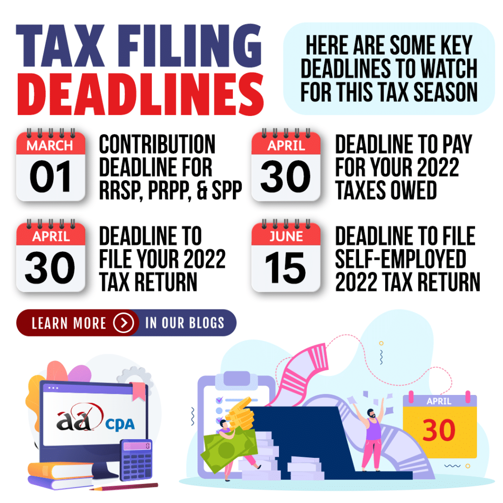 Tax Return Filing Deadlines